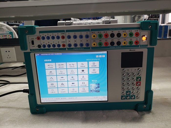 產品發布-推出便捷式六相繼電保護測試儀(圖1) 便捷式繼電保護測試儀.jpg