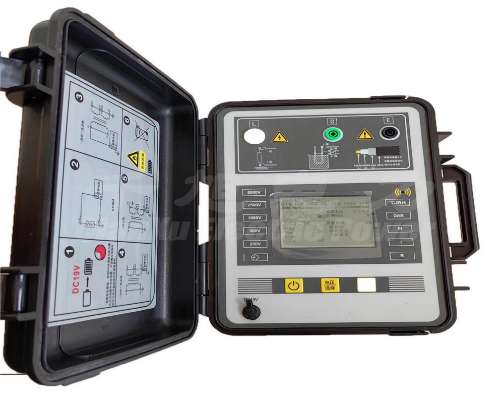 測量絕緣電阻吸收比極化指數(shù)是什么意思?(圖1) 數(shù)字高壓兆歐表 GM-5kV.jpg