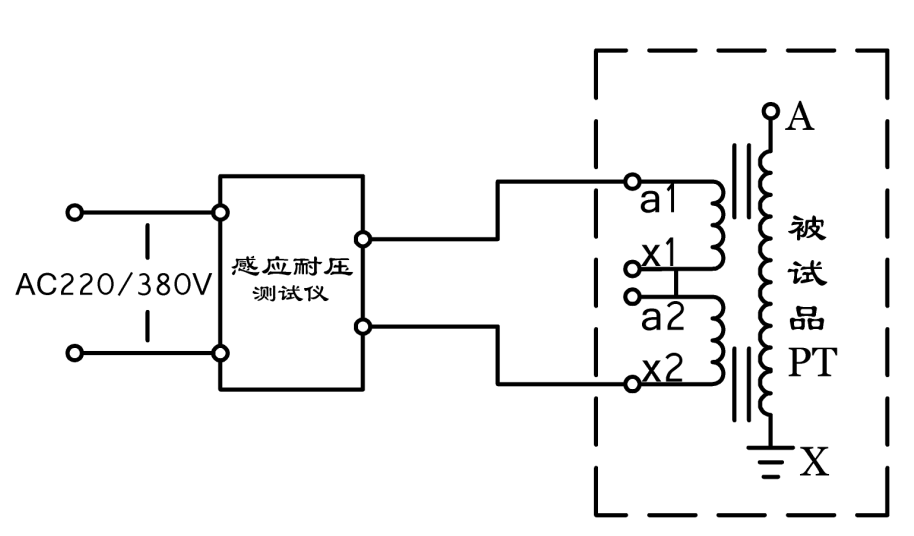 多頻感應耐壓試驗接線原理圖(圖4) 多倍頻感應耐壓試驗接線原理圖4.png