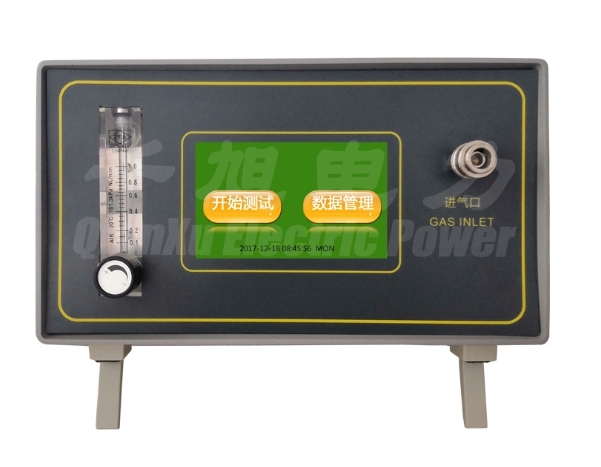 SF6微水測試儀接線及操作-廠家批發價格千旭電力(圖1) SF6微水測試儀面板圖.png