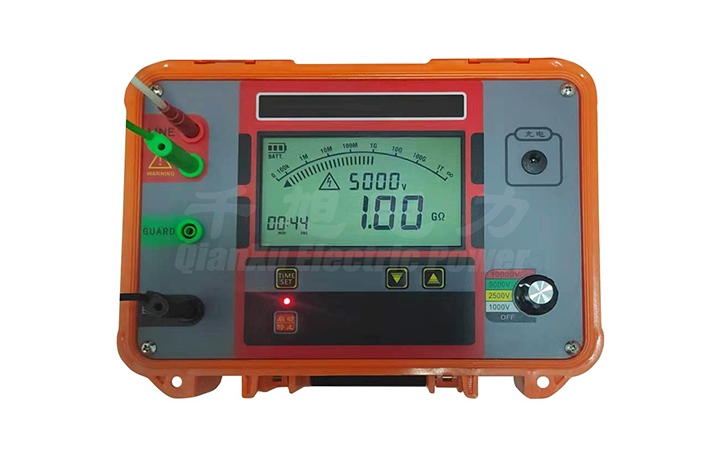 數字高壓可調兆歐表