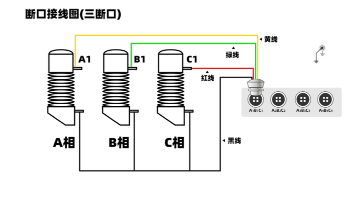 高壓開(kāi)關(guān)動(dòng)特性測(cè)試儀(圖2) 高壓開(kāi)關(guān)動(dòng)特性測(cè)試儀接線圖1.png