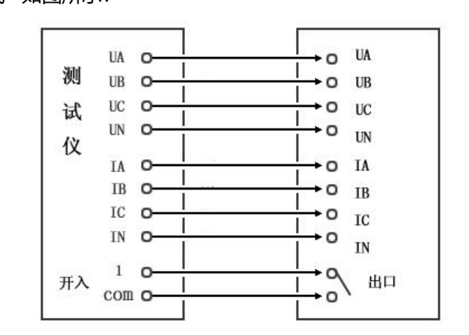 零序過流試驗接線原理圖.jpg 零序過流試驗接線原理圖.jpg