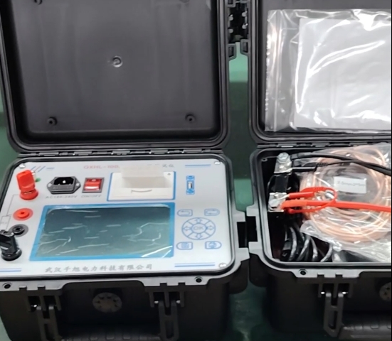 回路電阻測試儀接線及操作介紹